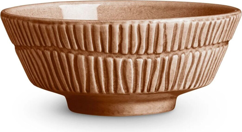 Stripes skål Ø15 cm Cinnamon