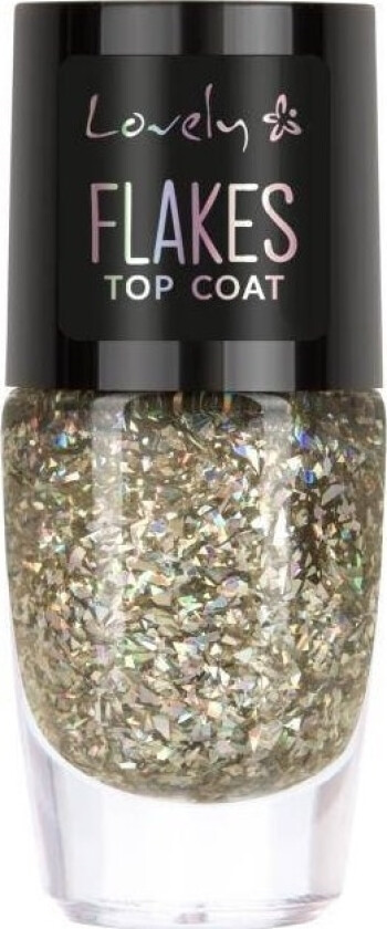 Flakes Top Coat Neglelakk 1 8Ml