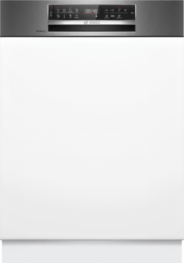 Serie 6 Smi6zcs16e, Halvveis Innebygget, Full Størrelse (60 Cm), Rustfritt Stål, Knapper, 1,75 M, 1,65 M