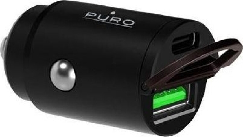 Puro Mini-Lader 1X Usb-A 1X Usb-C 2,4 A (Pur403blk)
