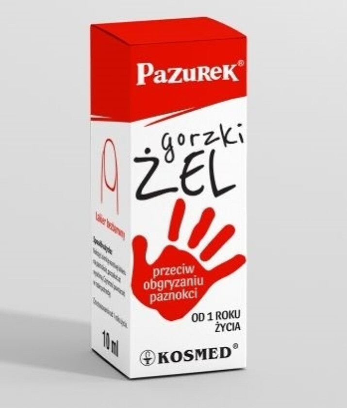 Pazurek Bitter Gel Mot Neglebiting 10Ml