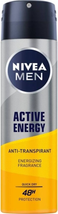 Nivea Nivea Men Deodorant Active Energy Spray Mski 150Ml