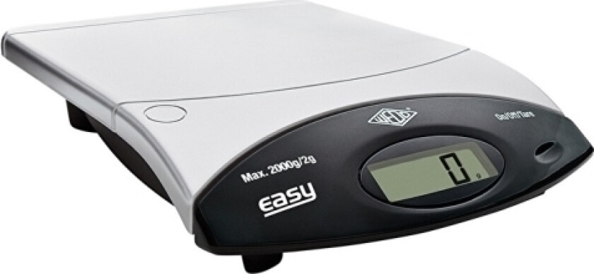 48 2200, Elektronisk Kjøkkenvekt, 2 Kg, 2 G, Svart, Grå, Plastikk, Countertop