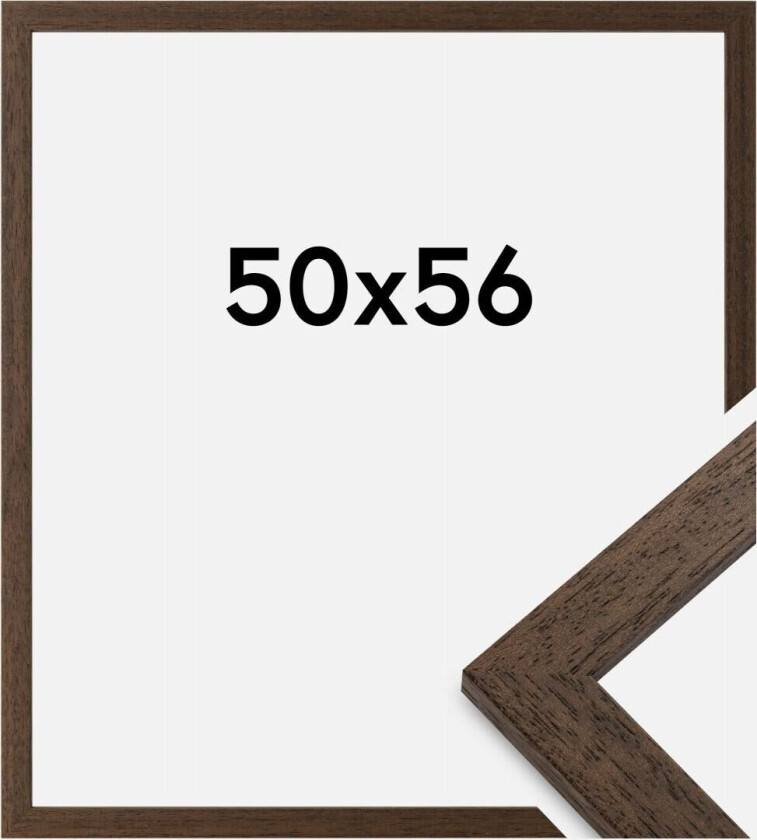 Ramme Brown Wood 50x56 Cm