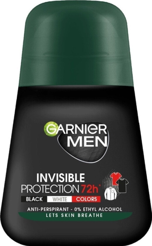 Garnier Garnier_Invisible 72H Men Roll-On Antiperspirant W Kulkce 50Ml