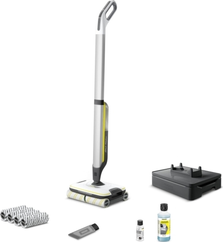 Fc 7 Signature Line, Electric Broom, Utan Påse, Svart, Vit, Gul, 0,4 L, 0,2 L, Våt