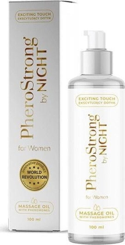 _By Night For Women Massage Oil With Pheromones Massage Oil 100Ml