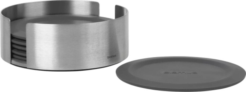 Coasters Lareto Antrasitt 6-Delt. (64062)