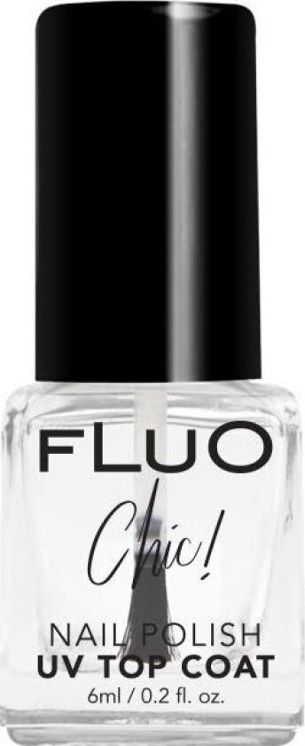 Mini Neglelakk Fluo Chic Uv Top Coat 6Ml