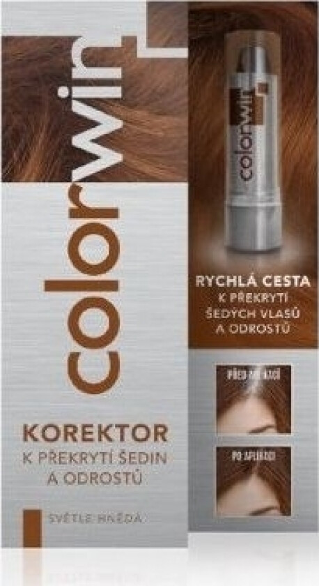 Concealer Som Dekker Røtter Og Grått Hår Lysebrun 4,6G