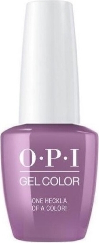 Opi Opi, Gel Color, Semi-Permanent Nail Polish, One Heckla Of A Color!, 15 Ml For Women