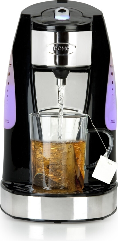 My Tea, 1,5 L, Sort, Rustfritt Stål, Vannivåindikator