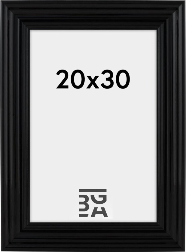 Focus Ramme Charleston Svart 20x30 Cm