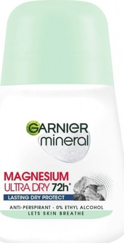 Garnier Garnier_Magnesium Ultra Dry 72H Women Roll-On Antiperspirant Roll-On 50Ml