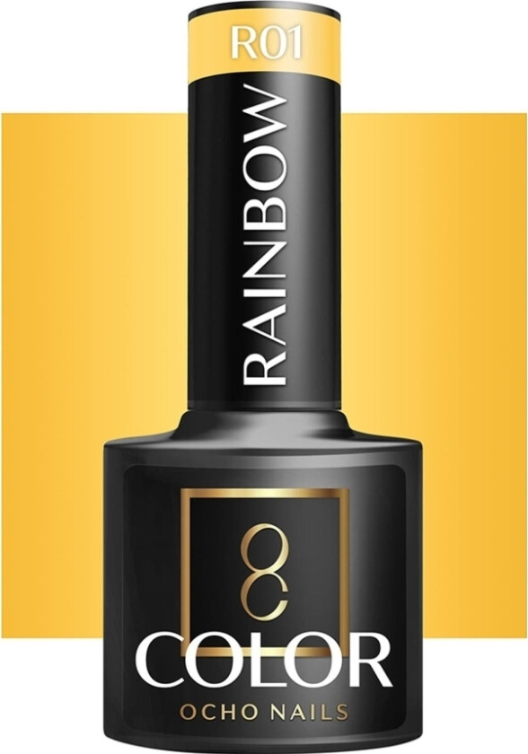 Activeshop Ocho Nails Hybrid Nail Polish Rainbow R01 -5 G