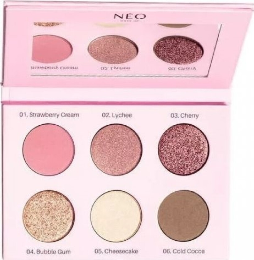 Neo Make Up Neo Make Up Eyeshadow Palette Rose 9G Pressed Eyeshadow Palette