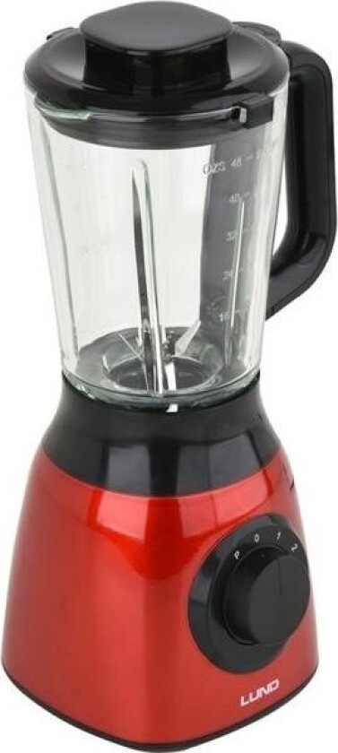 Yato Koppmikser Blender 600W Rød, Glass Universal