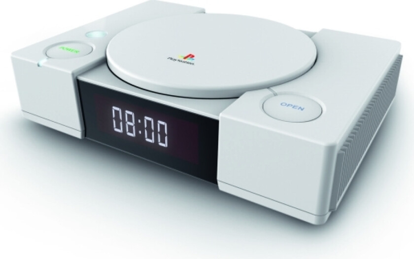 Bigben Interactive Ps1ac, Digital Vekkerklokke, Rektangel, Hvit, 105 Mm, 38 Mm, 149 Mm