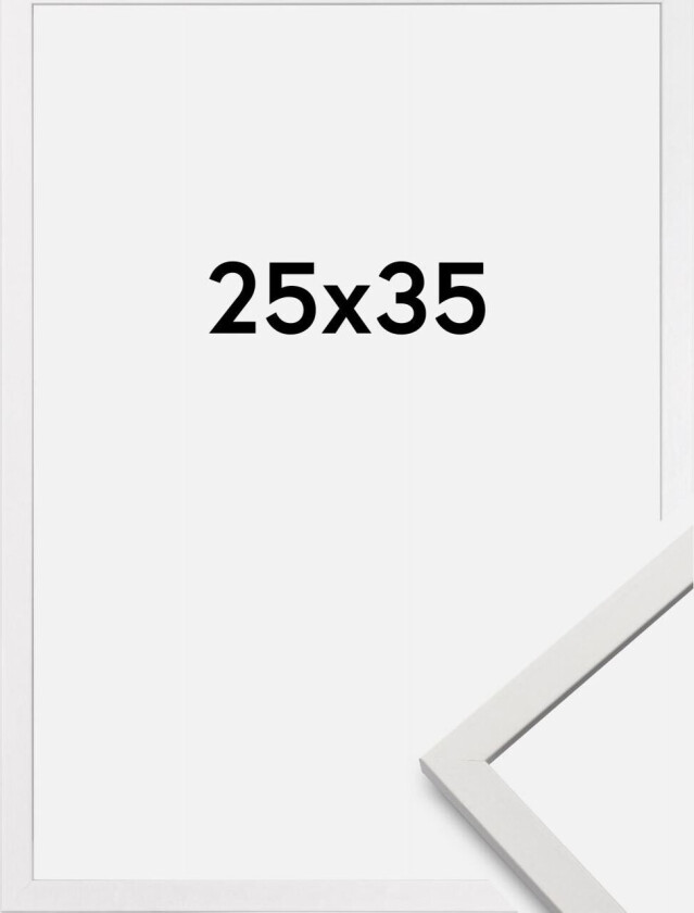 Ramme Edsbyn Hvit 25x35 Cm