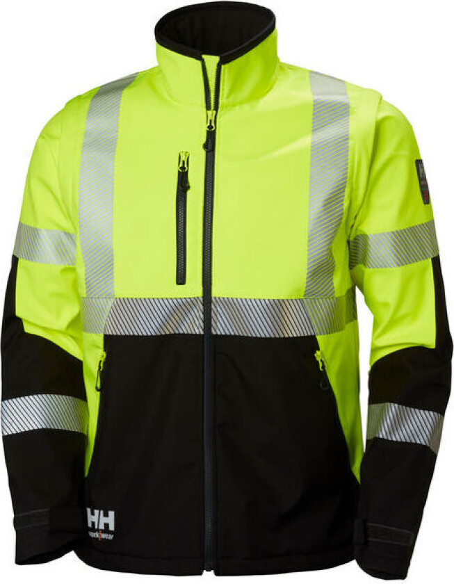 Bilde av Jakke Gul 2xl Icu Softshell