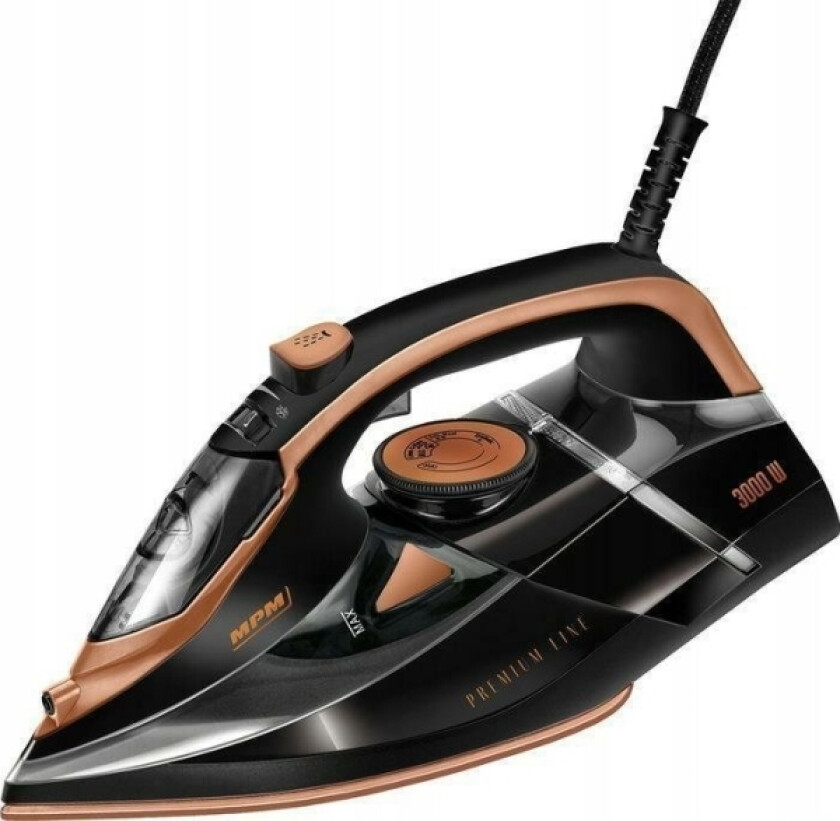 Mpm Jern Jern Med Keramisk Strykesåle Mze-24/C Mpm 3000 W