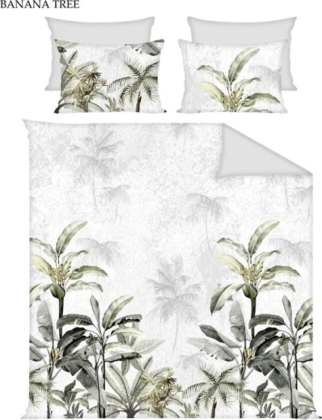 Sengesett Domoletti Kompl Deksel Sateng Banantre 160X200