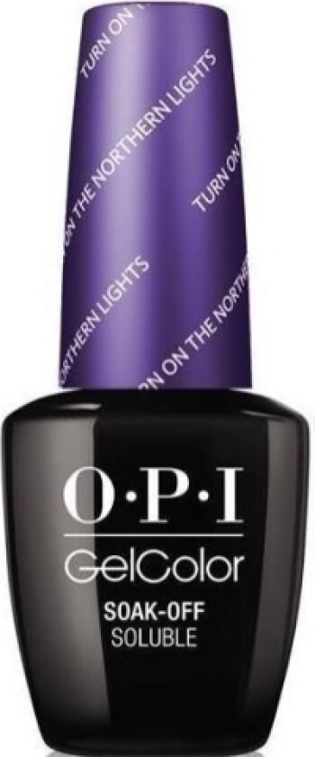 Opi Opi, Gel Color, Semi-Permanent Nail Polish, Gc I57, Turn On The Northern Lights!, 15 Ml For Women