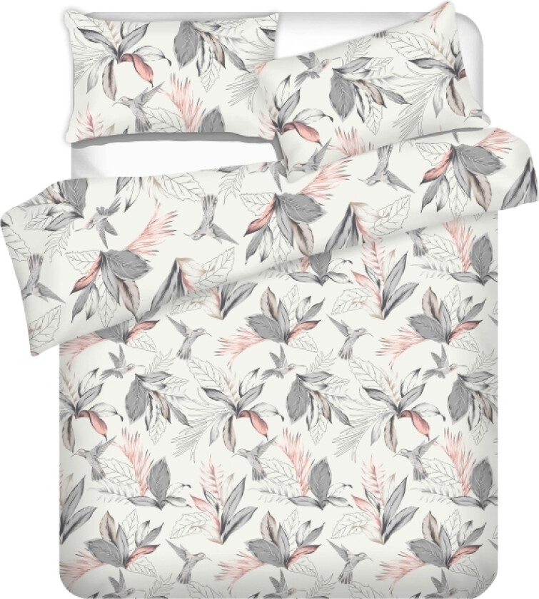 Sengesett Domoletti Deksel Kompl Satengfolie 140X200