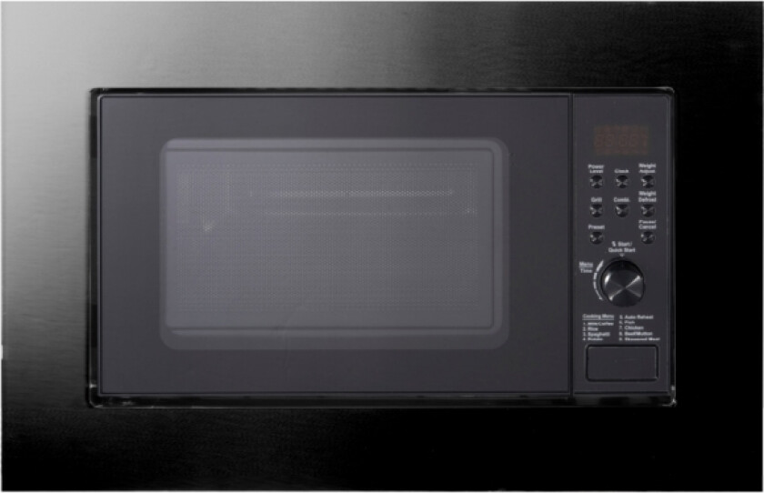 Ebm-G 20.9, Innebygget, Grill Mikrobølge, 17 L, 700 W, Knapper, Rotasjon, Sort