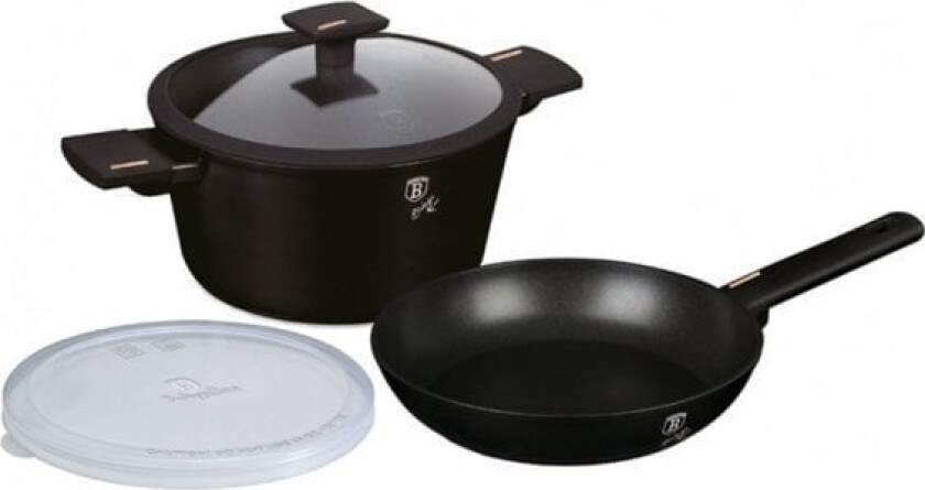 Frying Pan Berlinger Haus Pot And Pan Titanium Berlinger Haus Bh-7098 Monaco