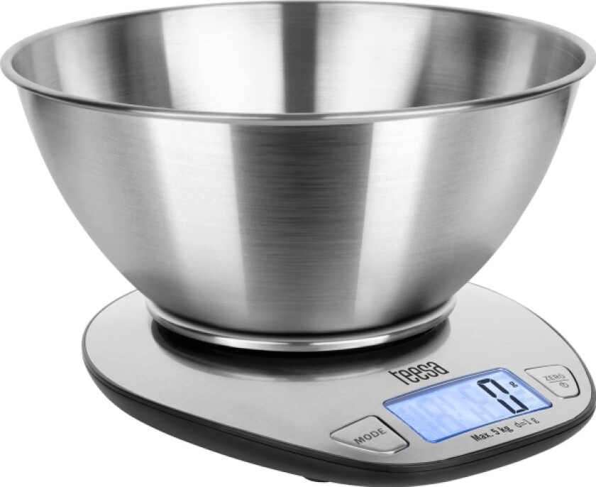 Tsa0812 Kjøkkenvekt Med Skål Opp Til 5 Kg