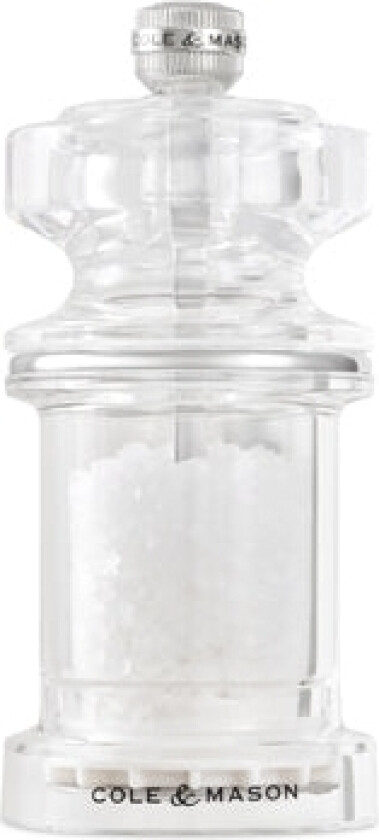 675, Saltkvarn, 675 Ml, Transparent, Akryl, Rostfritt Stål, Keramiska, Salt