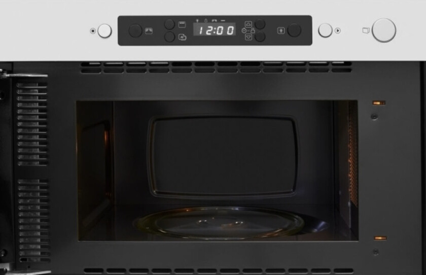 Whirlpool Amw 442/Ix, Innebygget, Grill Mikrobølge, 22 L, 750 W, Rotasjon, Berøringskontroll, Rustfritt Stål