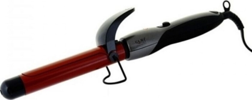 Ga.Ma F21.33To, Krølltang, Varm, Rett Tønneformet, 220 °C, 10 S, Sort, Rød