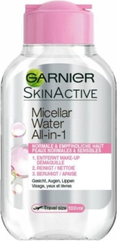 Garnier Garnier, Skin Active, Fragrance Free, Cleansing, Micellar Water, For Normal & Sensitive Skin, 100 Ml For Women