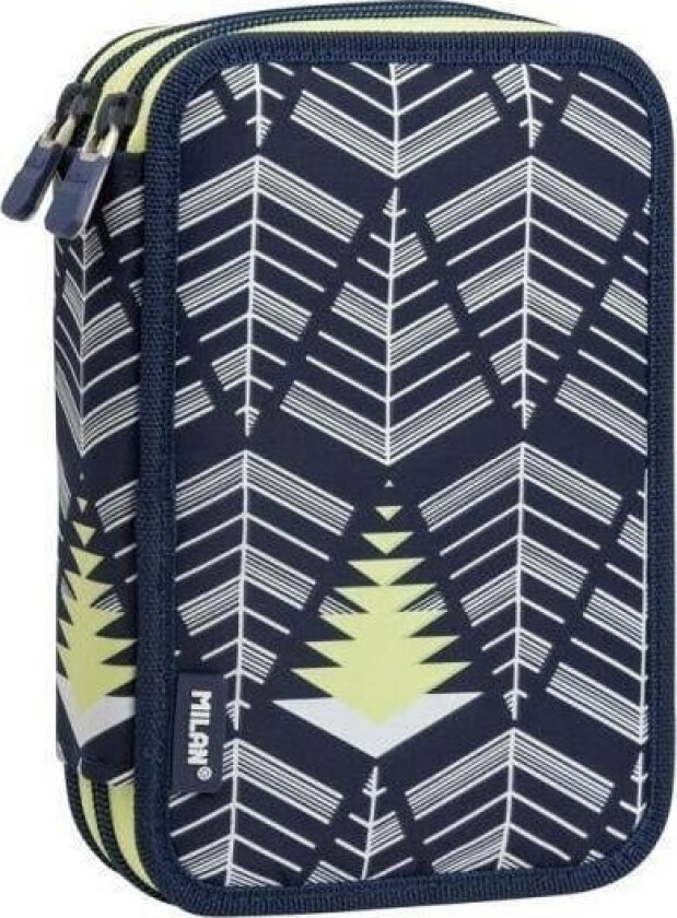 2-Lags Pennal Med The Yeti Tilbehør, Marineblå 081264 Ytk Milan