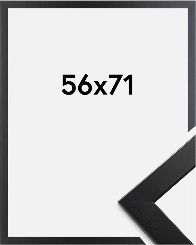 Ramme Trendline Akrylglass Svart 56x71 Cm