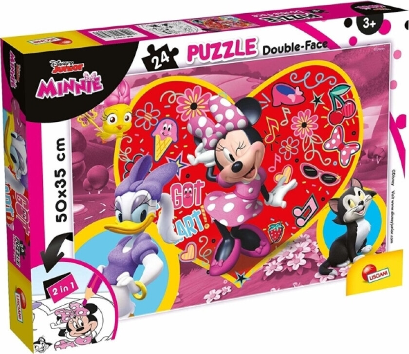 Puzzle Df Plus 24 Minnie, 3 År