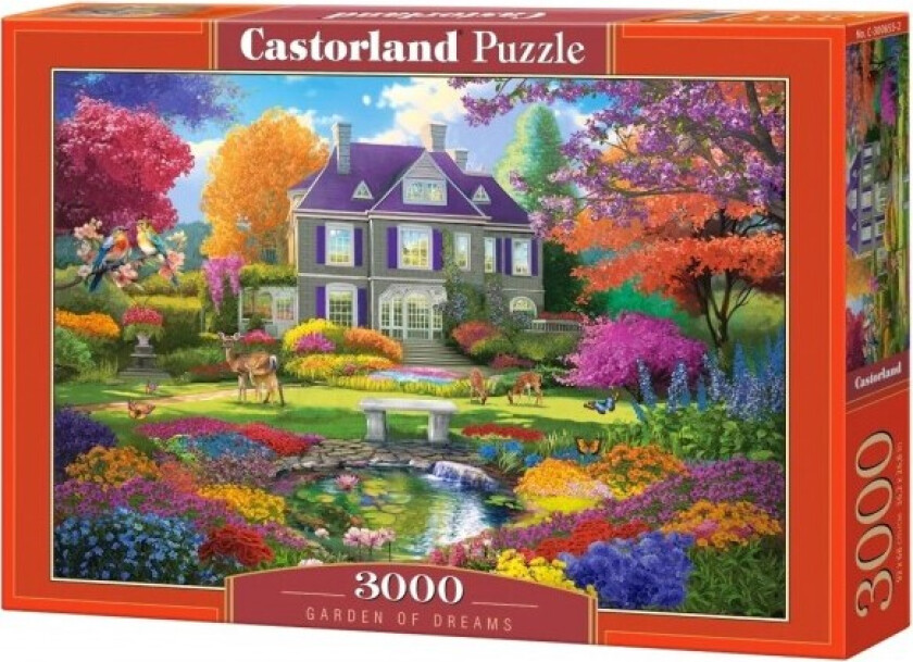 Castorland Puzzle 3000 Element?W Garden Of Dreams