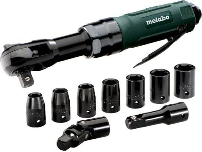 DRS 68 SET 1/2" Skrallehåndtak med 7 pipenøkler