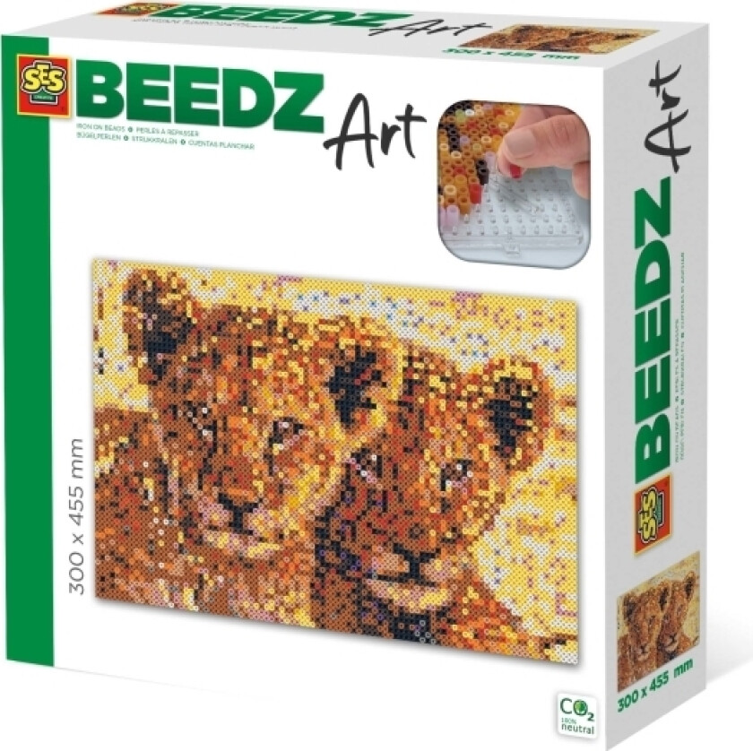 Ses Creative Strygeperlesæt - Løveunger