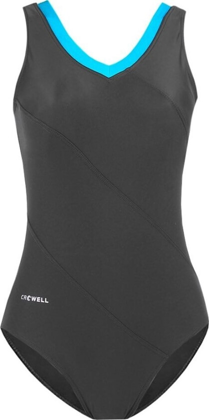 Crowell Crowell Angie Badedrakt For Kvinner, Col.03, Gråblå 40