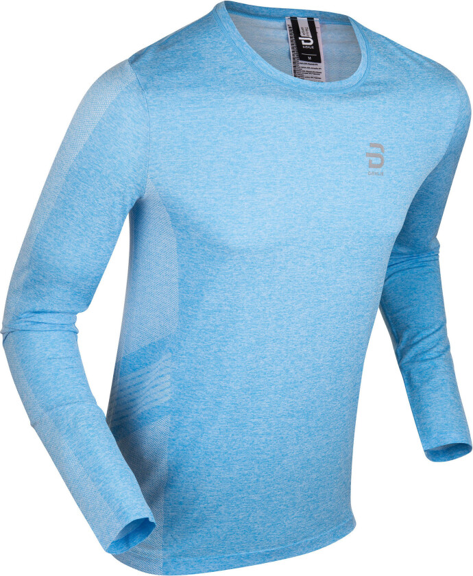 Long Sleeve Direction Herre Azure Blue M