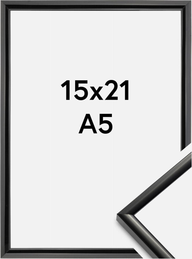 Ramme New Lifestyle Svart 15x21 Cm (A5)