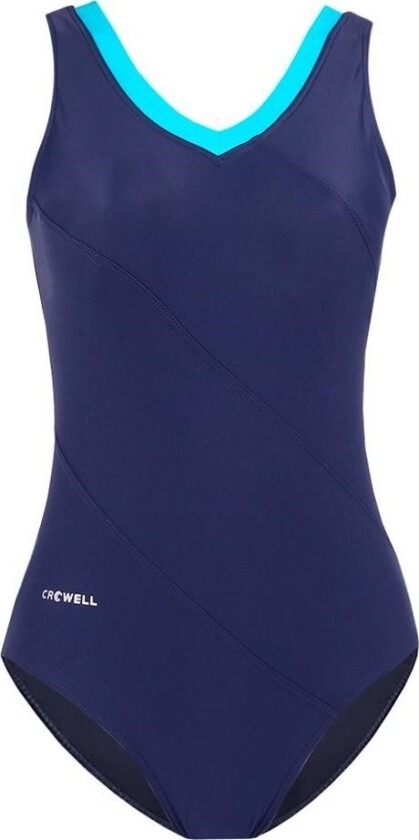 Crowell Badedrakt For Kvinner Crowell Angie, Farge 02, Marineblå-Blå 40