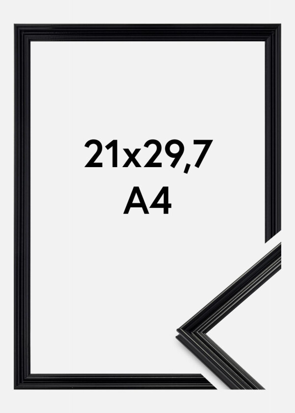 Focus Ramme Verona Svart 21x29,7 Cm (A4)