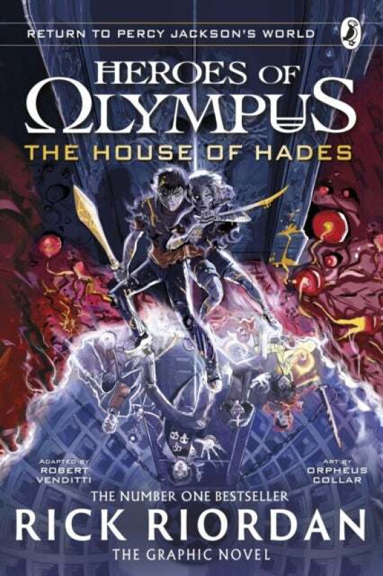The House of Hades: The Graphic Novel (Heroes of Olympus Book 4) av Rick Riordan
