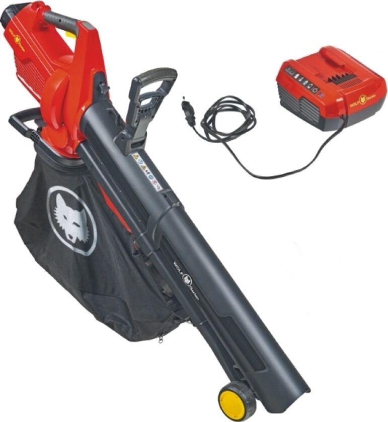 41As4bv-650, Handheld Blower, 260 Km/T, Svart, Rød, 480 M³/T, 40 L, 40 V
