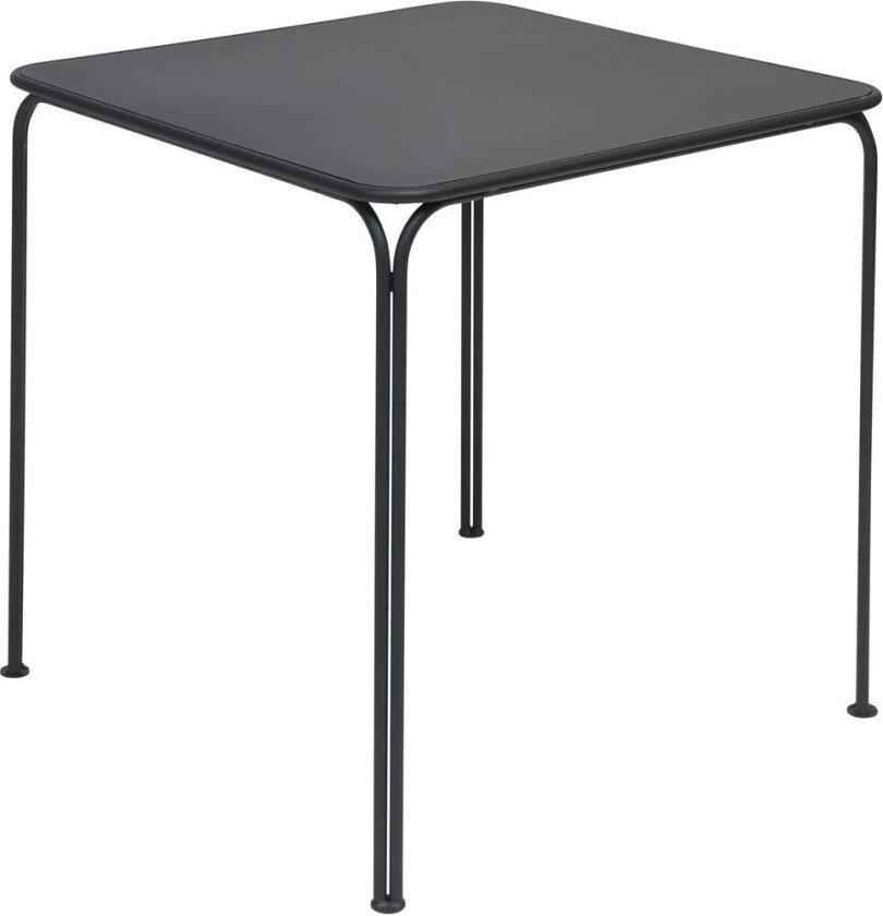 Table Libelle bord 70x70 cm Graphite grey