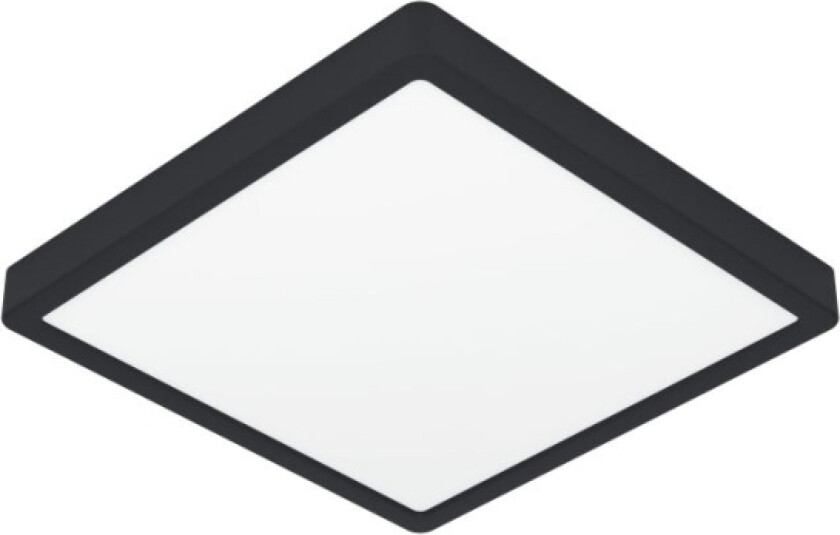 Eglo Fueva 5 Plafond 285X285 20,5W 2400Lm Dæmpb. Sort